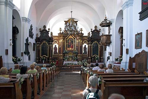 Wnętrze Kościoła Franciszkanów w Kazimierzu Dolnym